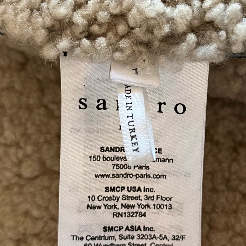 Sandro Shearling Jacket - image 7